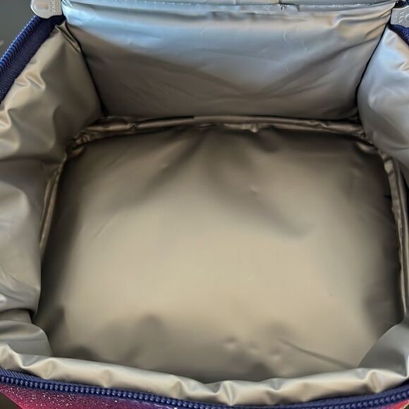 Pottery Barn Kids Mackenzie Rainbow Ombre Sparkle Glitter Mini Lunch Box - Picture 7 of 8